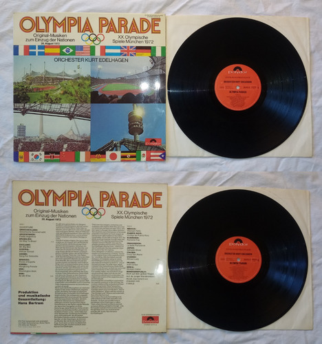 Olympia Parade 1972 Lp Importado Usado Kurt Edelhagen Orch.