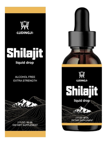 Aceite De Gotas Líquidas De Resina De Shilajit Orgánico Puro