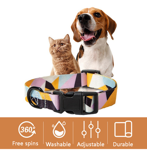 Juego De Collar Y Correa Para Perros Pequeños, Medianos Y Gr