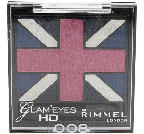 Cuarteto De Sombras Rimmel London Glam'eyes Hd- Tono 008