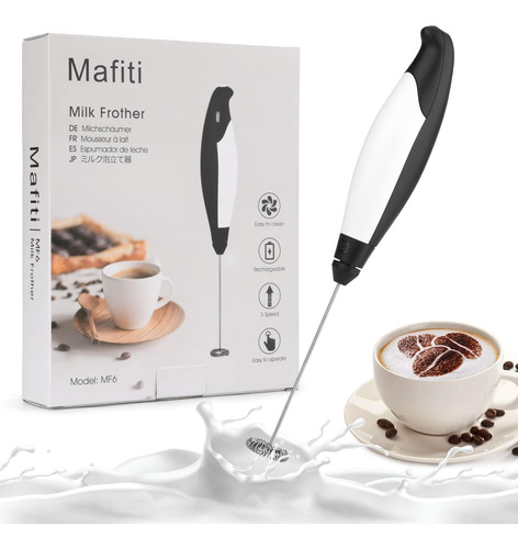 Mafiti Milk Frother Coffee Frother Bigger Handle Handheld E.