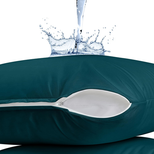 Protectores De Almohada Con Cremallera Tamaño Estandar 2 Pz