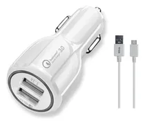 Comprar Cargador Auto Rapido Para Samsung A01 A02 A03 A10 M10 J7 S7