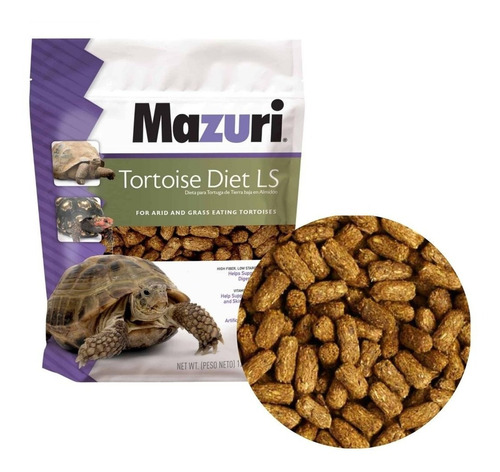 Alimento Mazuri Tortoise Diet Ls 340g Tortugas Terrestres