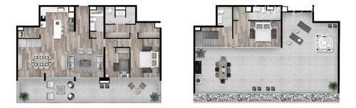 Penthouse Duplex En Venta De 4 Dorm. En Vitacura