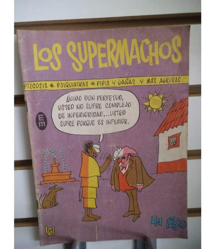 Comic Los Supermachos 161 Editorial Posada Vintage 