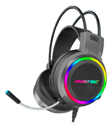 Audífono Gamer Avatec Chs-3069ub, Rgb, Conexión Usb 7.1