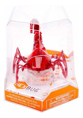 Escorpião Mecânico Vermelho - Hexbug Mechanical