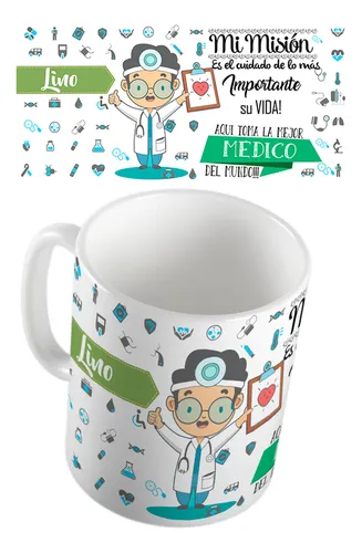 Taza Ts Aqui Toma El Mejor Medico Del Mundo #8