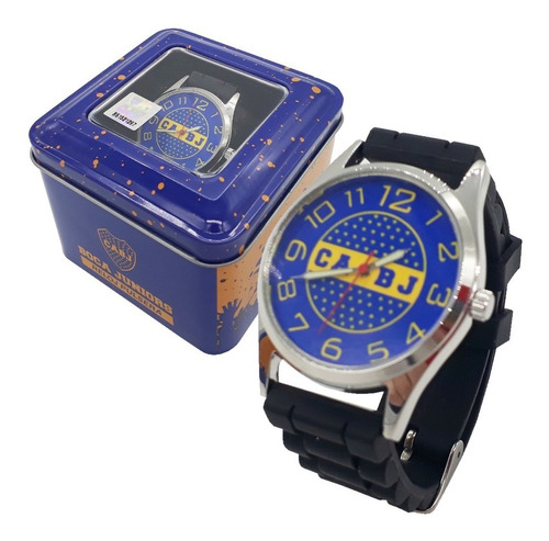 Reloj Sport Control Boca Juniors Con Llavero De Regalo