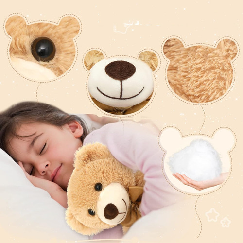 Peluche Mayoreo 6 Osos Conejos Pack Premium Set 6 Peluches Beige