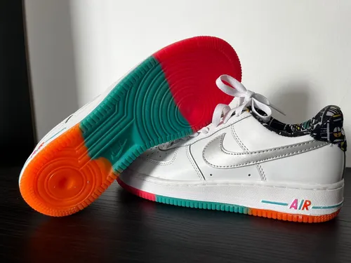Tenis nike air force one arcoiris suela de colores for one new arrivals
