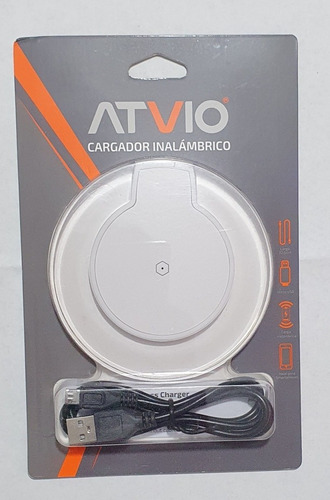 Cargador Inalambrico Atvio Blanco