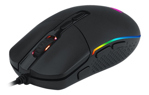 Mouse gamer de juego Redragon Invader M719-RGB negro
