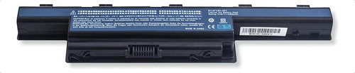 Bateria Para Notebook Gateway Nv59c 4400 Mah Cor da bateria Preto