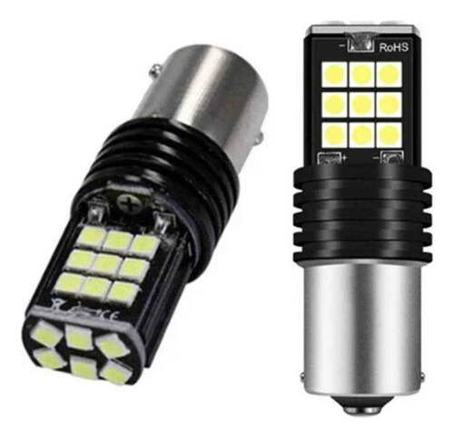 Bombillo Led 1156 Y 1157-3030-24smd. 12v Blanco Súper Brillo