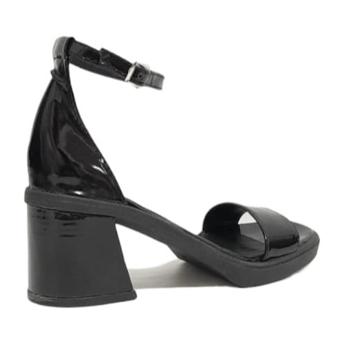 Imagen 2 de 4 de Sandalias Urban Black Charol