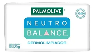 2 Pza Jabón De Tocador En Barra Palmolive Neutro Balance Der