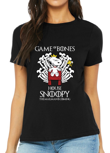 Polera Game Of Thrones Snoopy Juego De Tronos Hombre Mujer