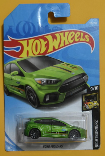 Hot Wheels Ford Focus Rs  #139 Coleccionable