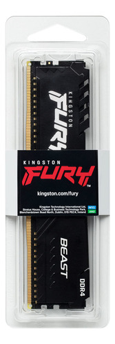 Memoria Ram Kingston Fury Beast 8gb 3600mhz Ddr4