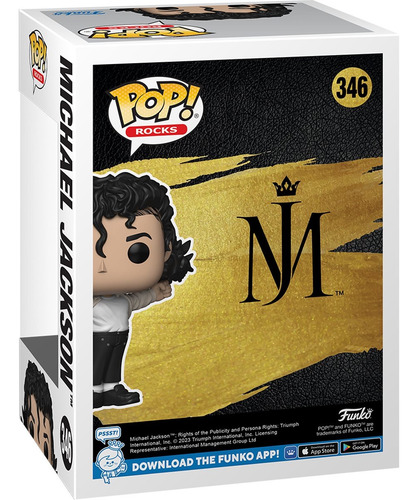 Funko Pop Michael Jackson #346 - Pop Rocks Super Bowl Mj