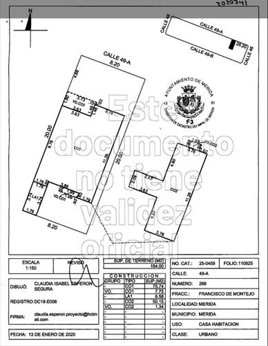 Enta De Casa En Col. Francisco De Montejo, Mérida Sh05