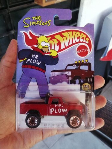 Don Barredora Camioneta Los Simpson Custom Hot Wheels