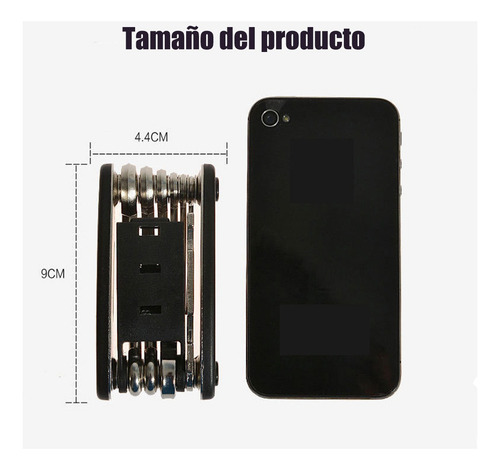 Kit De Reparación De Bicicletas Multiusos.