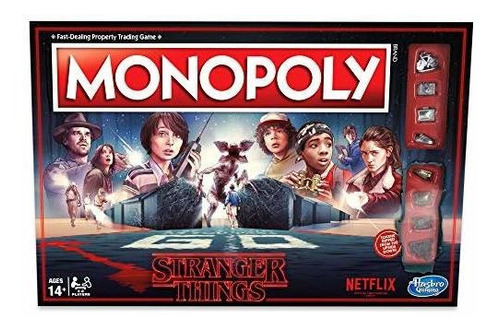 Hasbro Games Stranger Things Monopoly Juego De Mesa