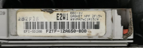 Computadora Ecu Ford F150 1991-1992-1993 5.0l F2tf12a650bdb (Usado)