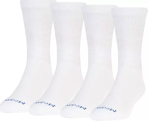 MediPEDS Paquete de 4 calcetines diabéticos para hombre