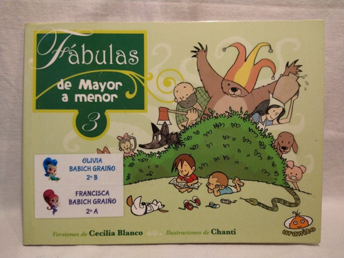 Fábulas De Mayor A Menor 3 - Cecilia Blanco - Uranito - B