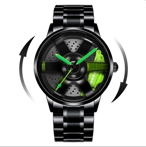 Reloj Giratorio Rin De Auto Deportivo Bren.v