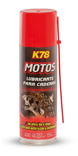 Lubricante Para Cadenas 237cc - Motos K78