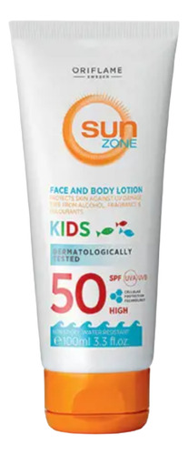 Protector Solar Facial Y Corporal Fps 50 Para Niños Oriflame