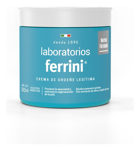 Crema De Ordeñe Ferrini Legítima 200ml