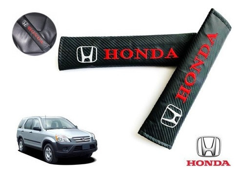 Par Almohadillas Cubre Cinturon Honda Cr-v 2.4l 2004