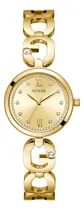 Comprar Reloj Guess Empower Moderno Mujer Dama Correa Dorado Bisel Dorado Fondo Dorado