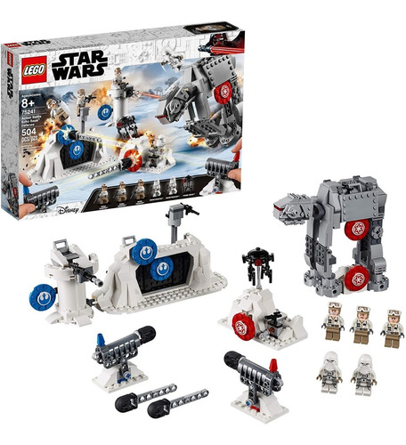 Lego Star Wars 75241- Action Battle: Defensa De La Base Eco