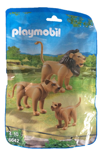 Playmobil Leon Con Cria Modelo 6622 Nuevo Original