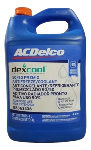 Refigerante Acedelco Gm Dexcool Auto Camioneta Envio Grati