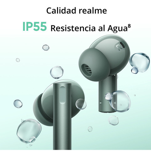A Realme Air 6 Hi-res Lhdc 5.0 Reducción Activa De Ruido