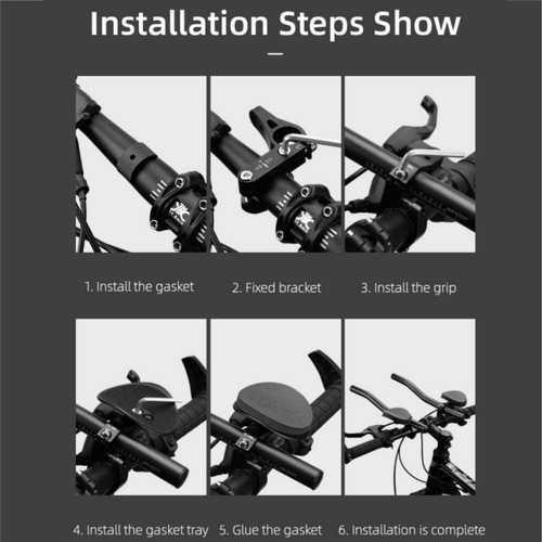 Manillares De Extensión Para Bicicleta De 2 Piezas