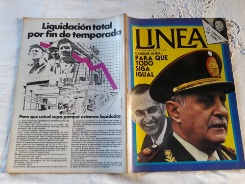 Revista Linea N° 8 3/1981 Cincuenta Años De Golpes Militares