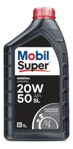 Aceite Mobil 1000 Super 20w50 Api Sl 1 Litro