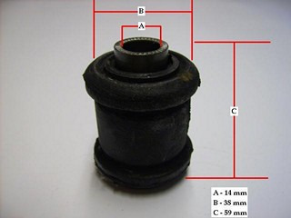 Buje De Parrilla Inferior Gm (chi) Daewoo Racer