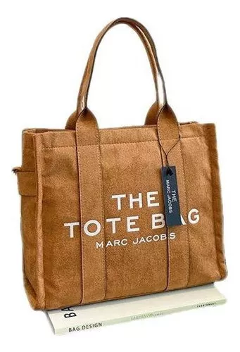 Marc Jacobs Bolsos The Tote Bag New Bolso De Lona Nused Gran Color Blanco  Diseño De La Tela Small (27*22*11 Cm