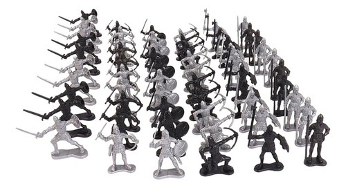 Juguete De Acción Figura En Miniatura Soldado De 60 Piezas
