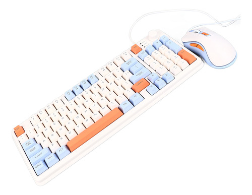 Combo De Teclado Y Mouse Con Cable El Teclado De Juegos De